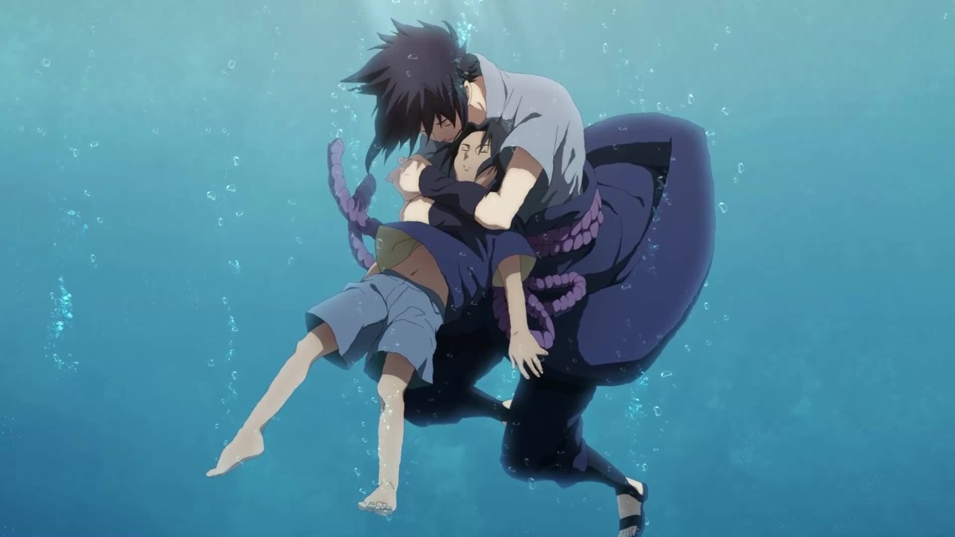 Download PC Desktop Sasuke Uchiha Drowning Live Wallpaper