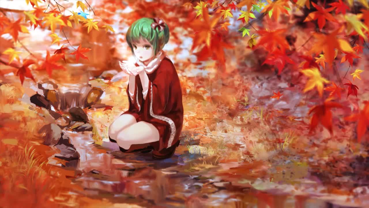 Download Shizuha Aki At The Lake Touhou Project HD Live Wallpaper For PC