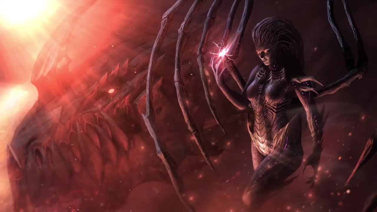 Download Sarah Kerrigan Starcraft HD Live Wallpaper For PC