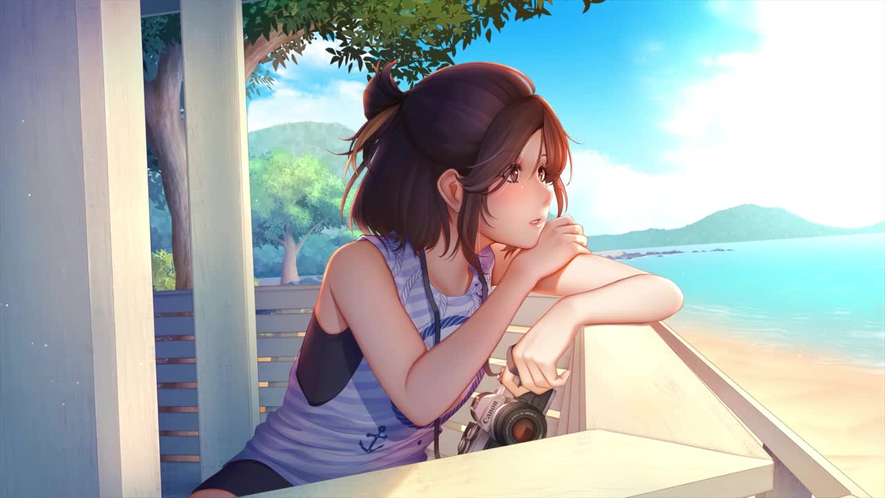 Download Anime Girl In Summer 1 HD Live Wallpaper For PC