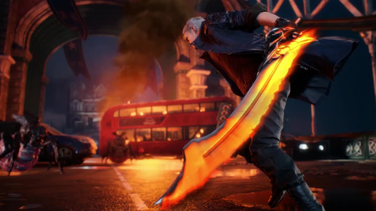 Download Nero Red Queen Devil May Cry 5 HD Live Wallpaper For PC