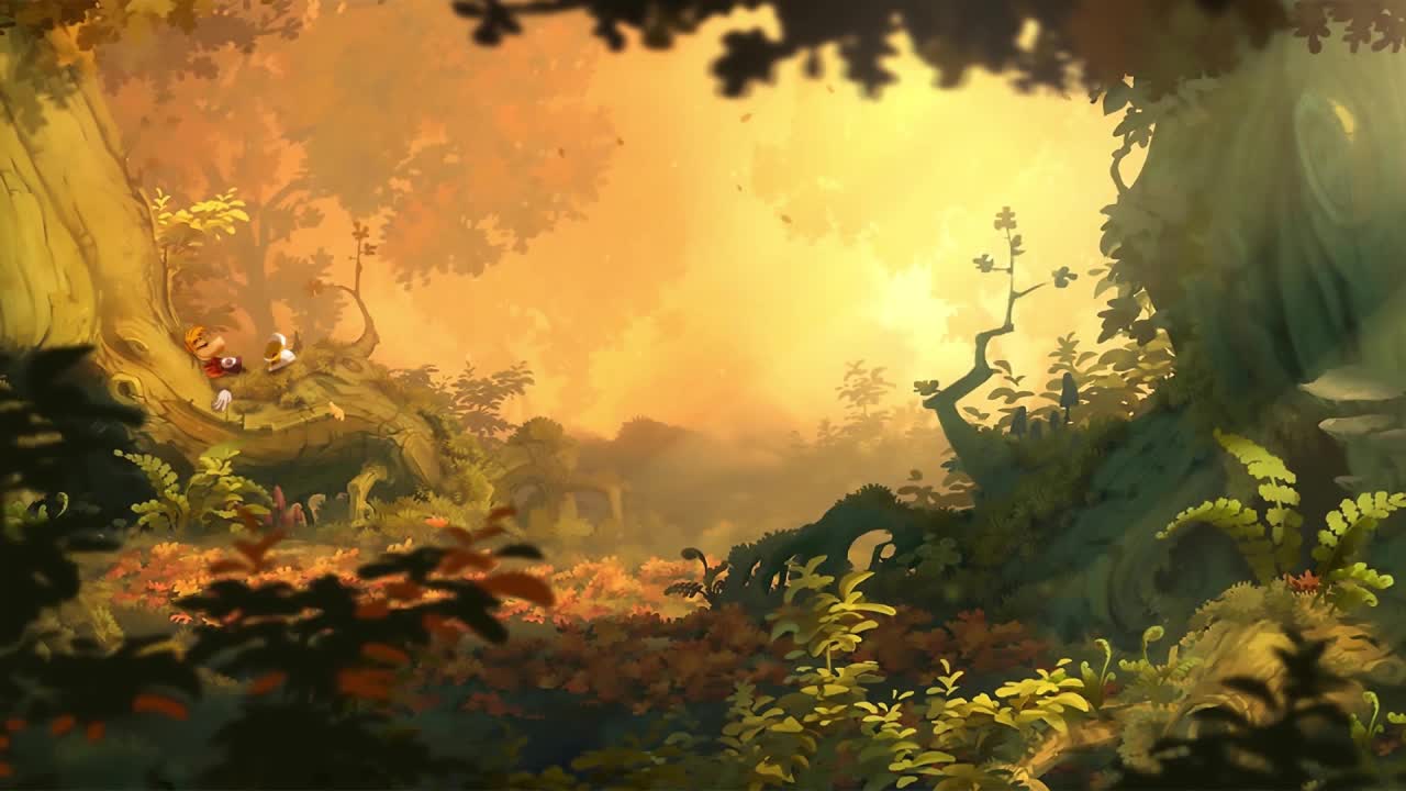 Download Rayman Nap In The Forest HD Live Wallpaper For PC