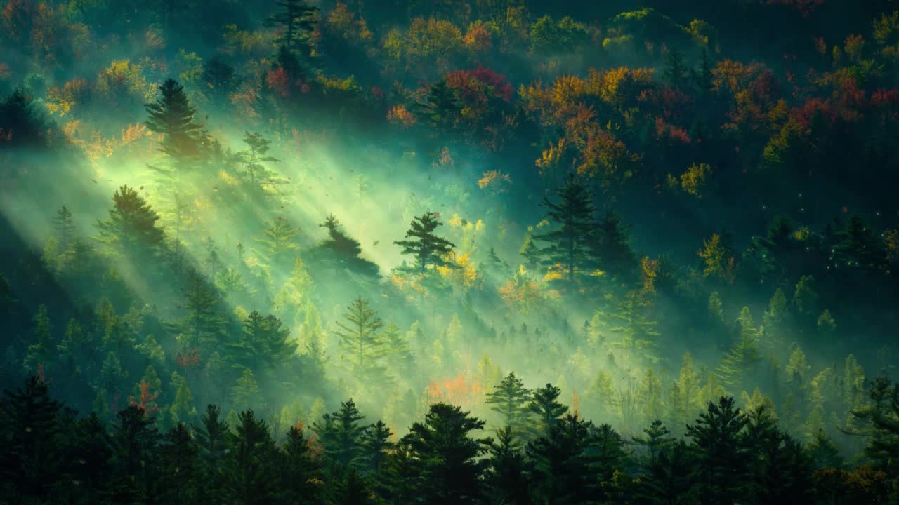 Download In The Early Morning Forest HD Live Wallpaper For PC