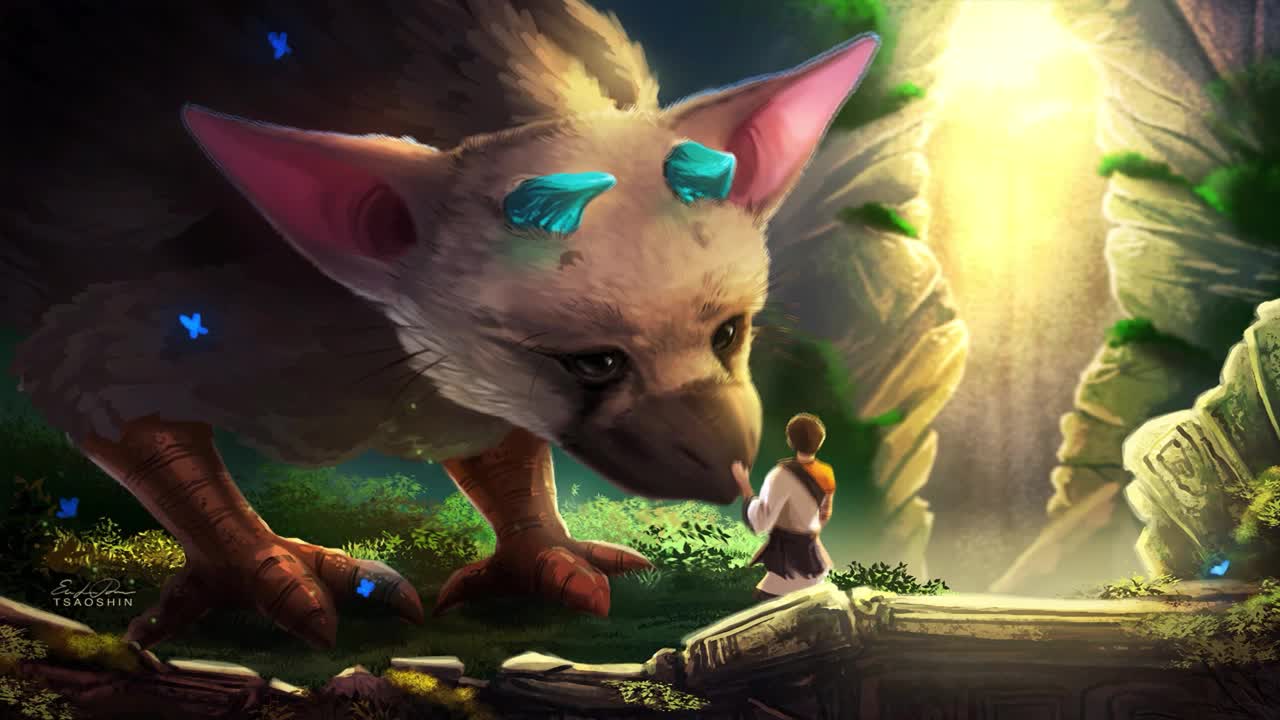 Download Trico The Last Guardian HD Live Wallpaper For PC