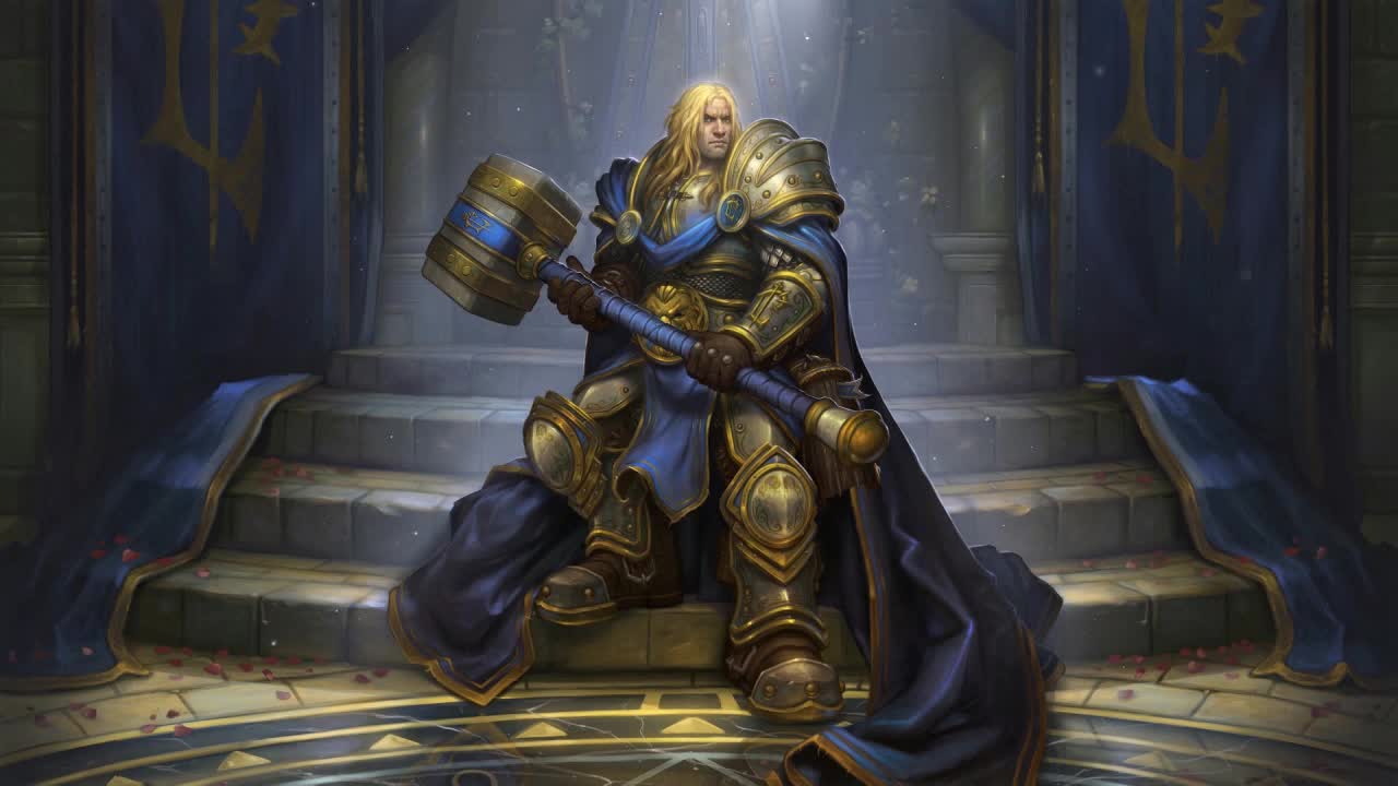 Download Prince Arthas Hearthstone HD Live Wallpaper For PC