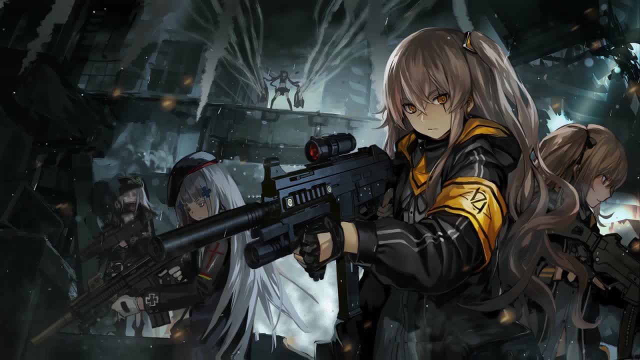 Download Squad 404 In A Operation Girls Frontline HD Live Wallpaper For PC