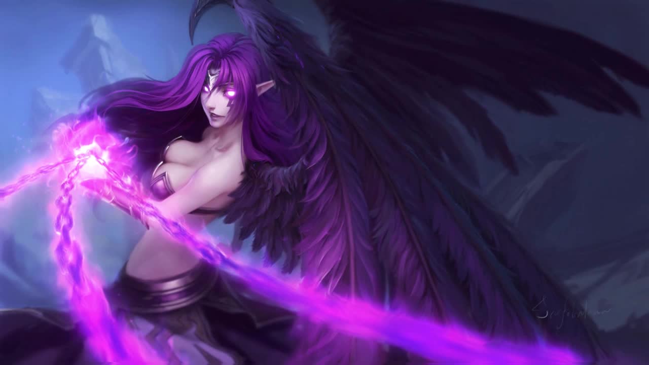 Download The Fallen Morgana League Of Legends HD Live Wallpaper For PC