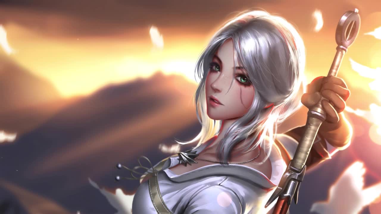 Download Cirilla Fiona Elen Riannon The Witcher 3 Wild Hunt 1 HD Live Wallpaper For PC