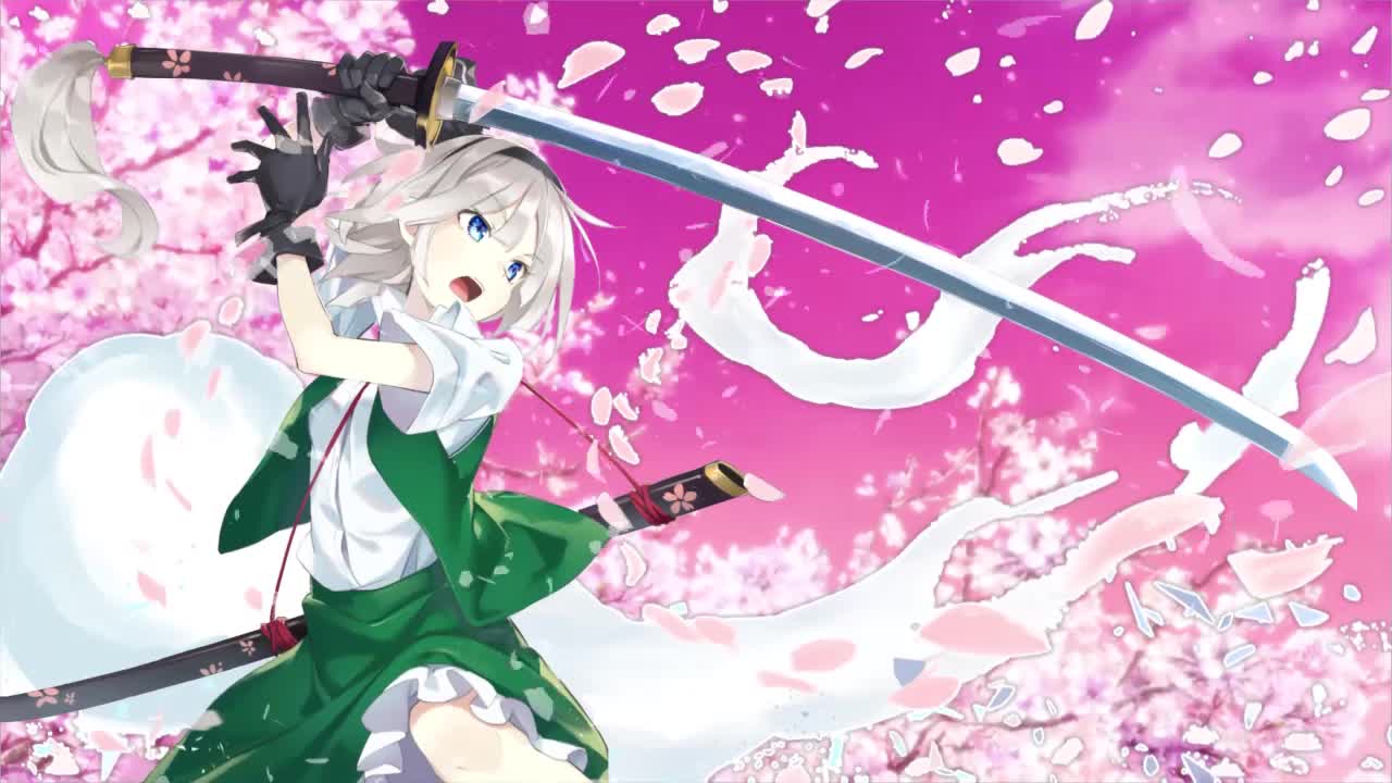 Download Youmu Konpaku Touhou Project HD Live Wallpaper For PC