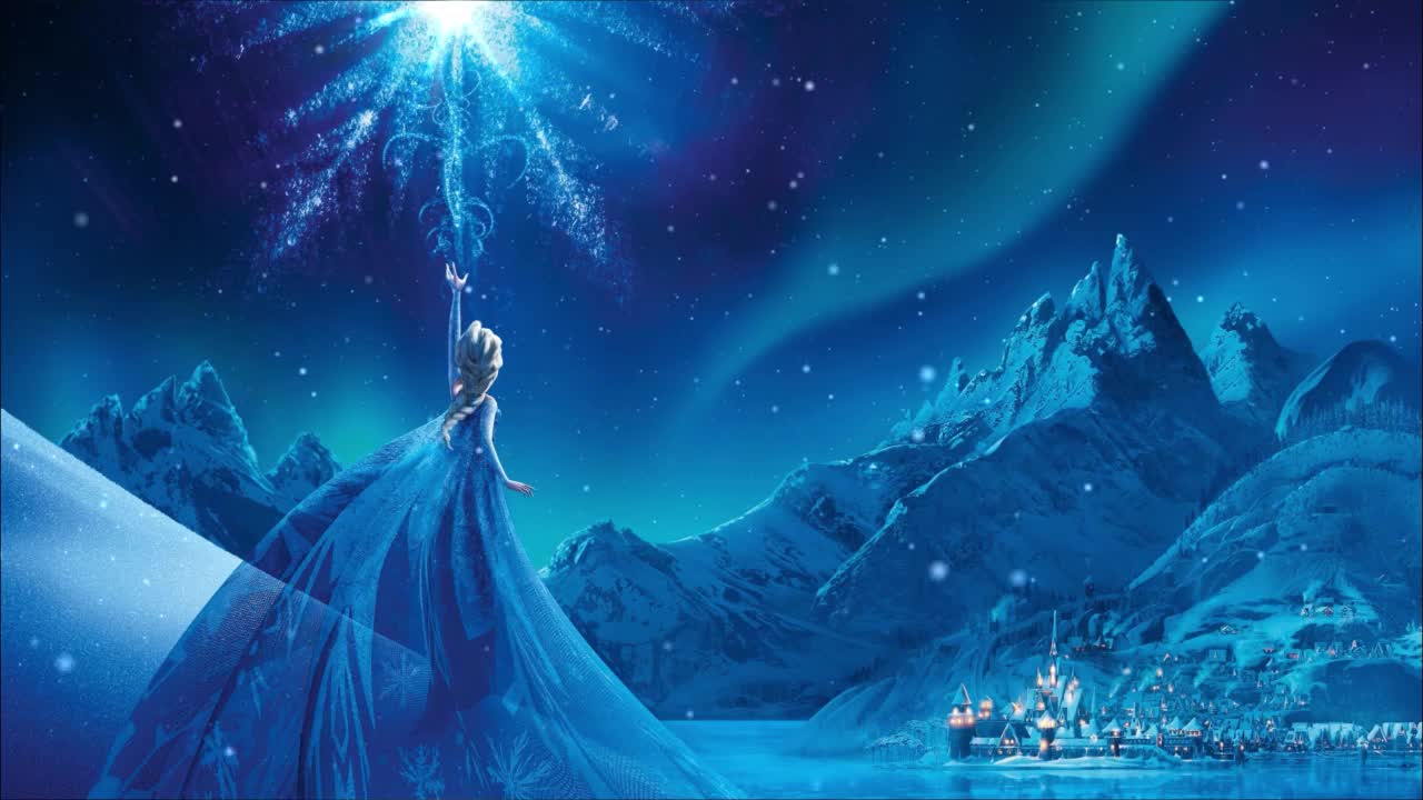 Download Elsa In The Snow Frozen HD Live Wallpaper For PC