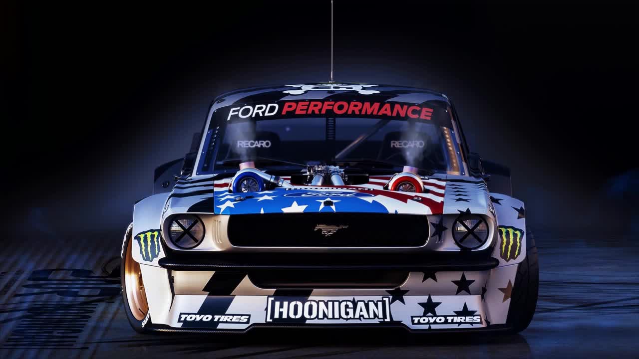 Download Hoonigan Ford Hoonicorn Mustang HD Live Wallpaper For PC