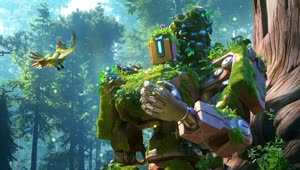 Download Bastion Overwatch HD Live Wallpaper For PC
