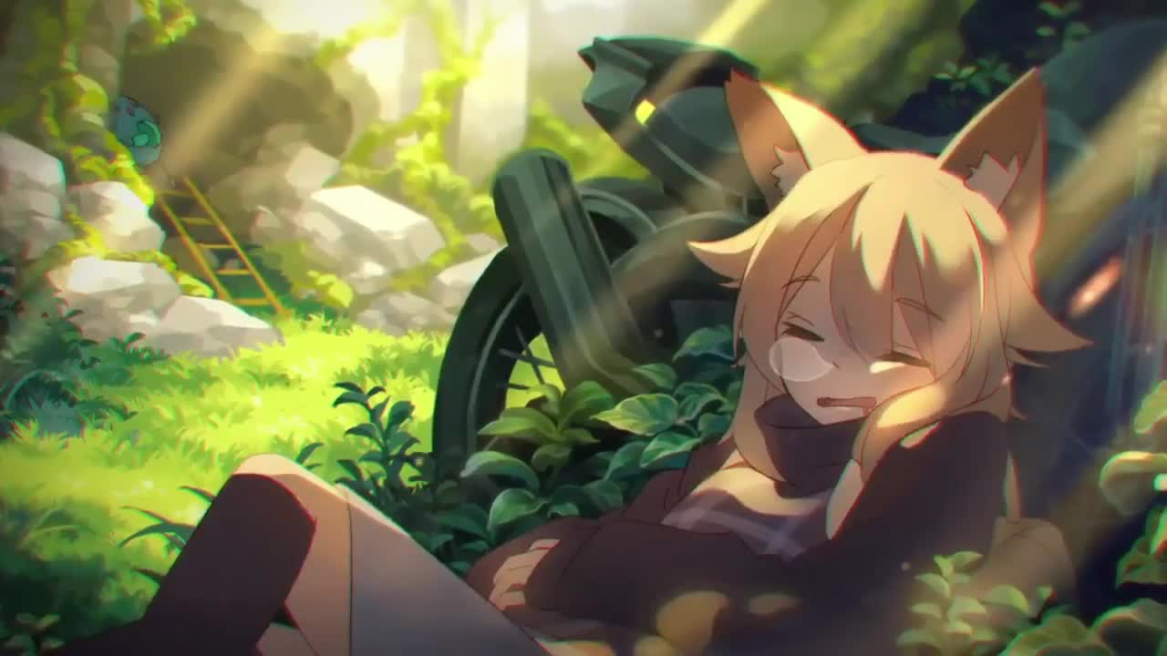 Download Fox Girl Sleepy HD Live Wallpaper For PC