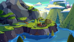 Download Marauder Village Adventure Time HD Live Wallpaper For PC
