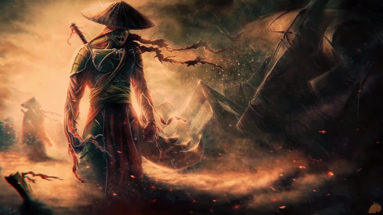 Download Oni Samurai In The Rain HD Live Wallpaper For PC