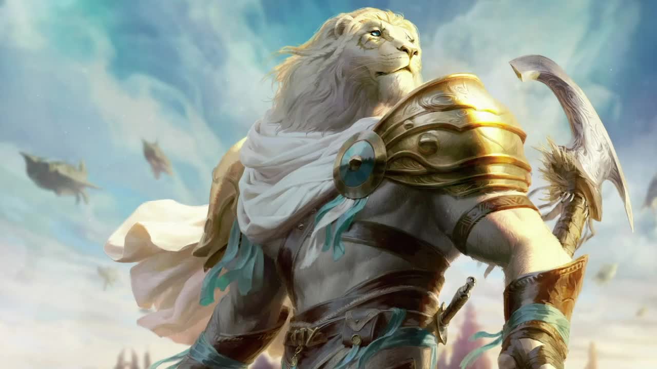 Download Ajani Goldmane Magic The Gathering HD Live Wallpaper For PC