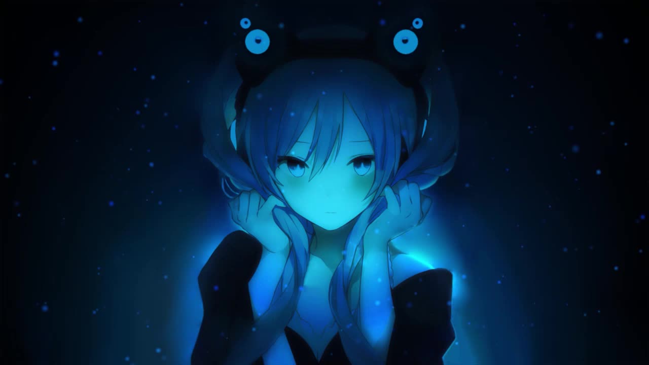 Download Anime Girl With Headphones HD Live Wallpaper For PC