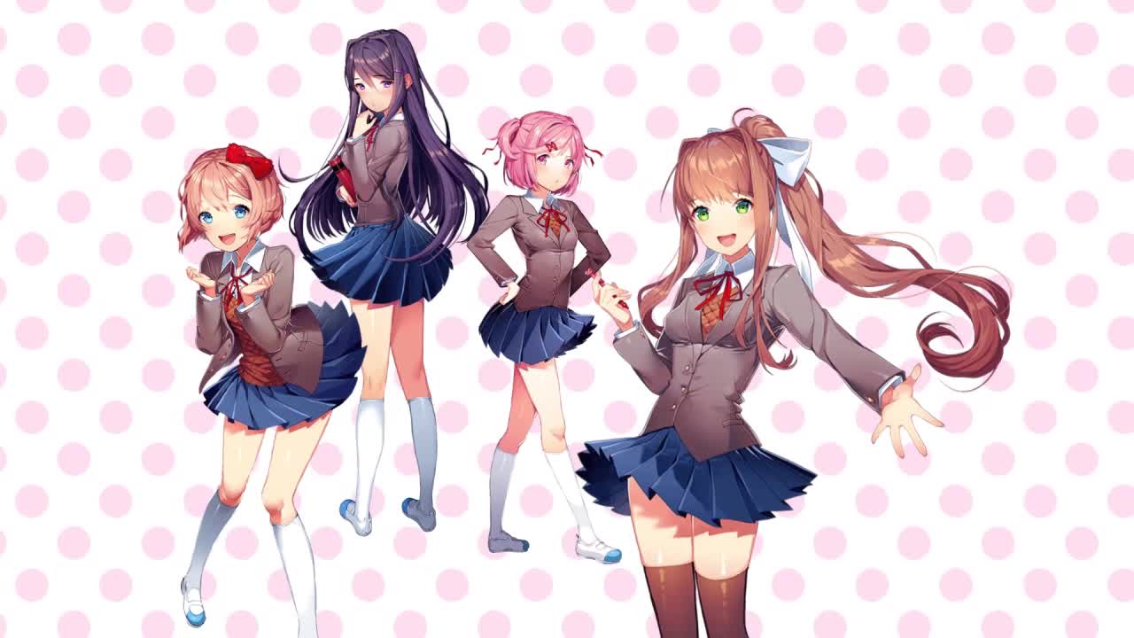 Download Doki Doki Literature Club HD Live Wallpaper For PC