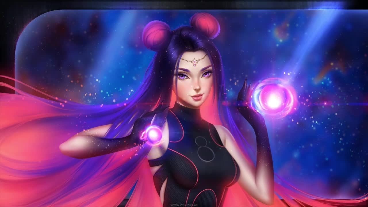 Download Cosmic Girl HD Live Wallpaper For PC