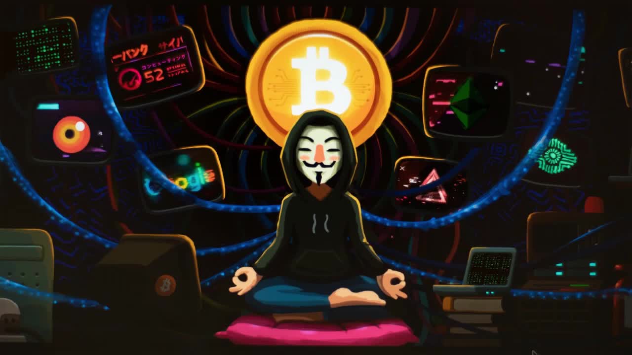 Download Anonymous Bitcoin HD Live Wallpaper For PC