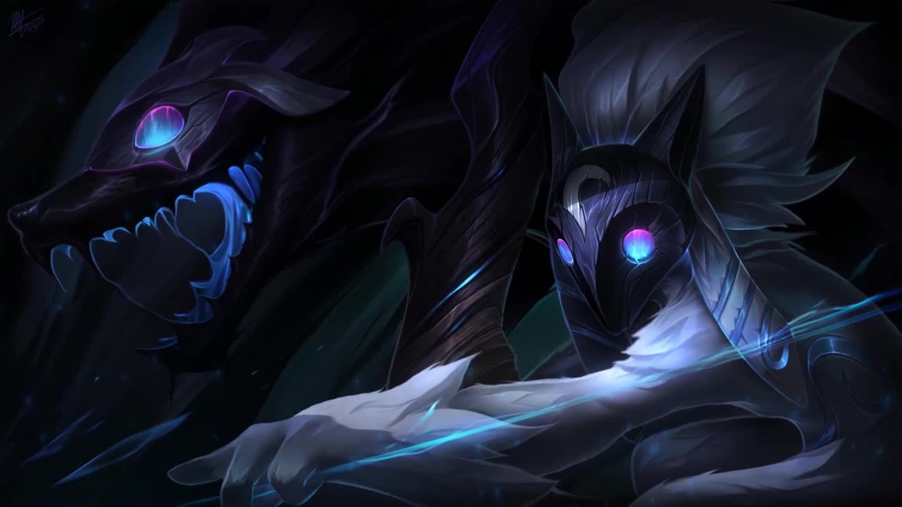 Download The Eternal Hunters Kindred League Of Legends HD Live Wallpaper For PC