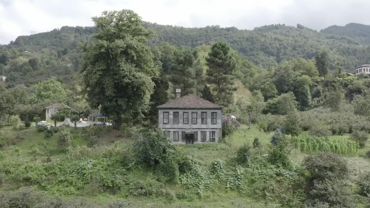 Download Stock Video Abandoned House At The Base Of A Mountain Live Wallpaper for PC