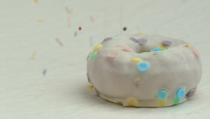 Download Stock Video Adding Candy To A Donut Live Wallpaper for PC