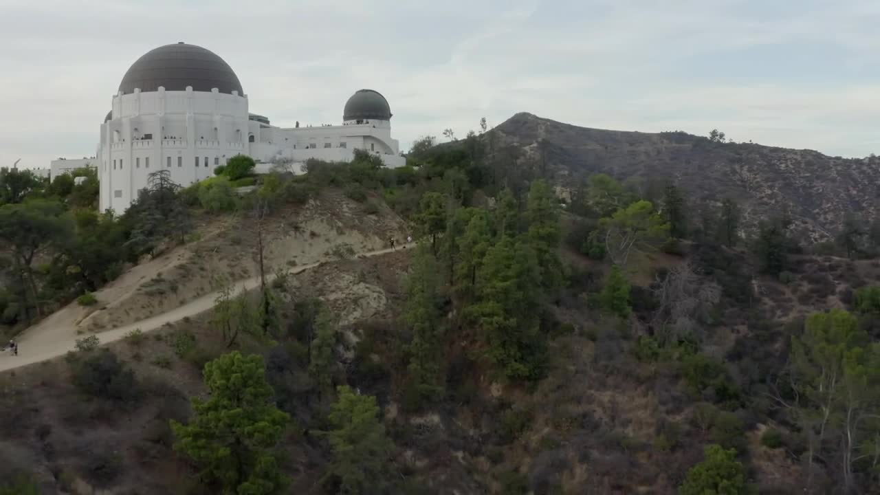 Download Stock Video Aerial Shot Of The Observatory On The Mountain Live Wallpaper for PC