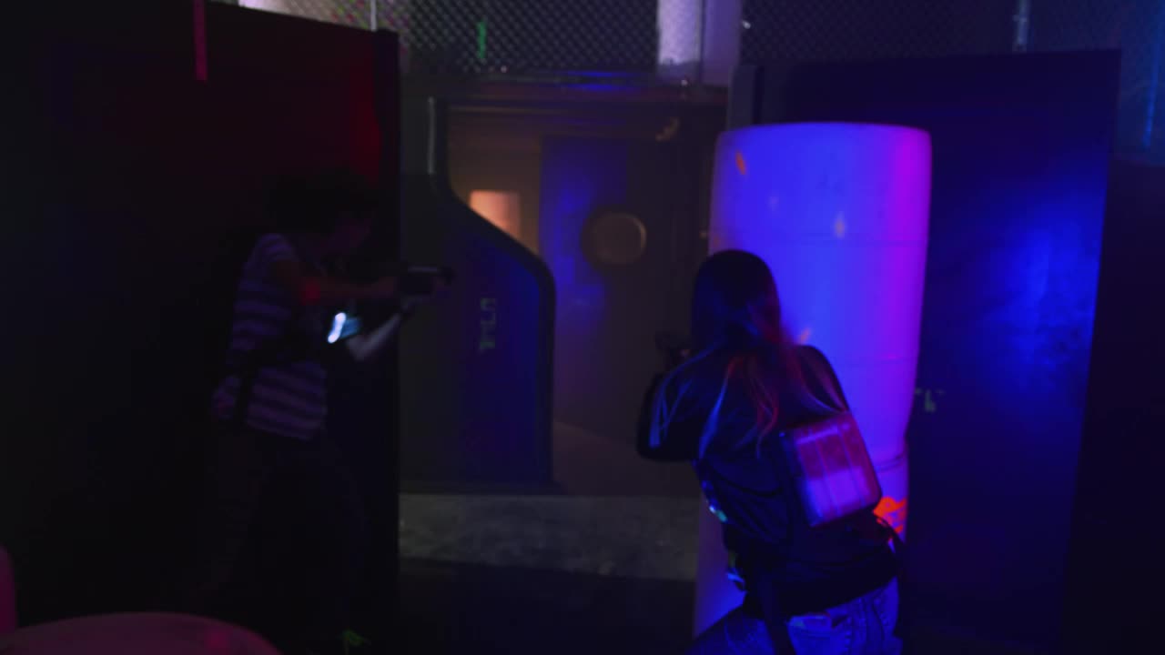 Download Stock Video Battlefield Of A Laser Tag Tournament Live Wallpaper For PC