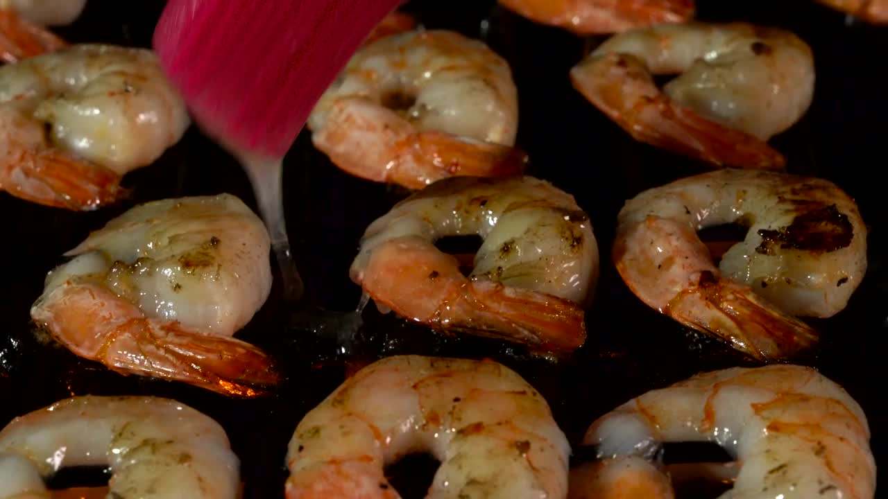 Download Stock Video Barbecue Shrimps With Butter Live Wallpaper For PC