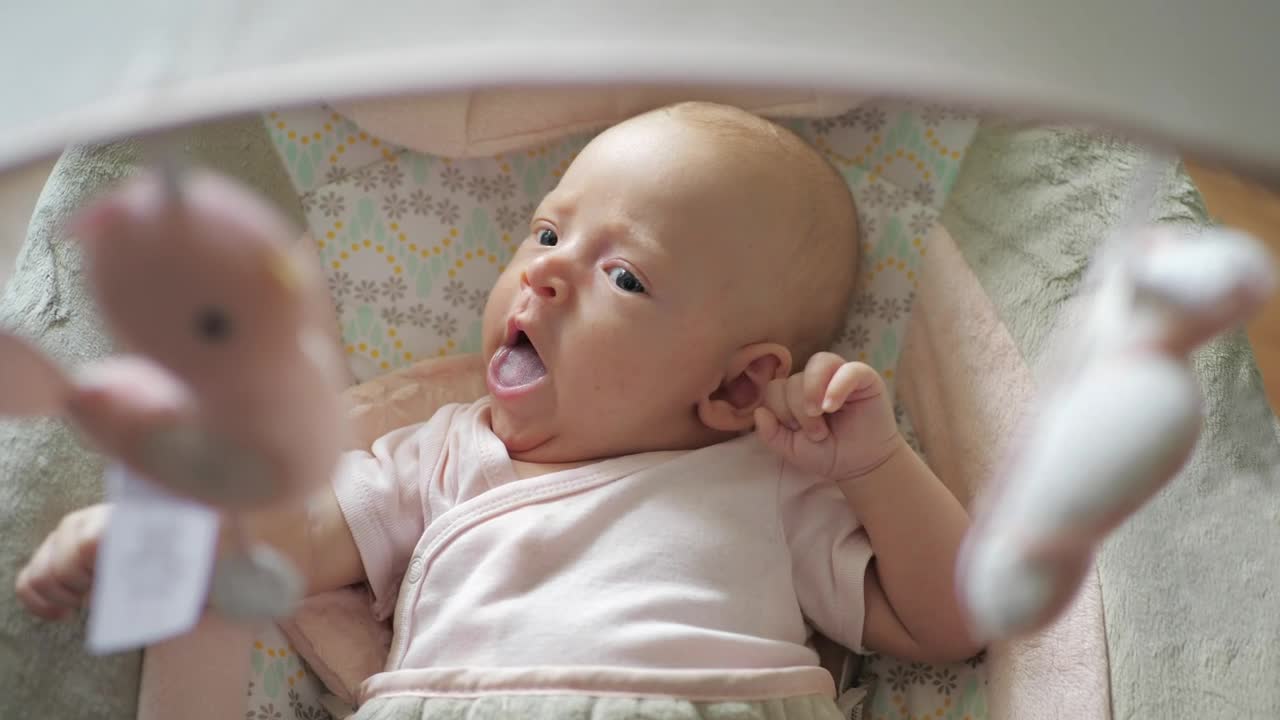 Download Stock Video Baby Yawning In Their Crib Live Wallpaper For PC