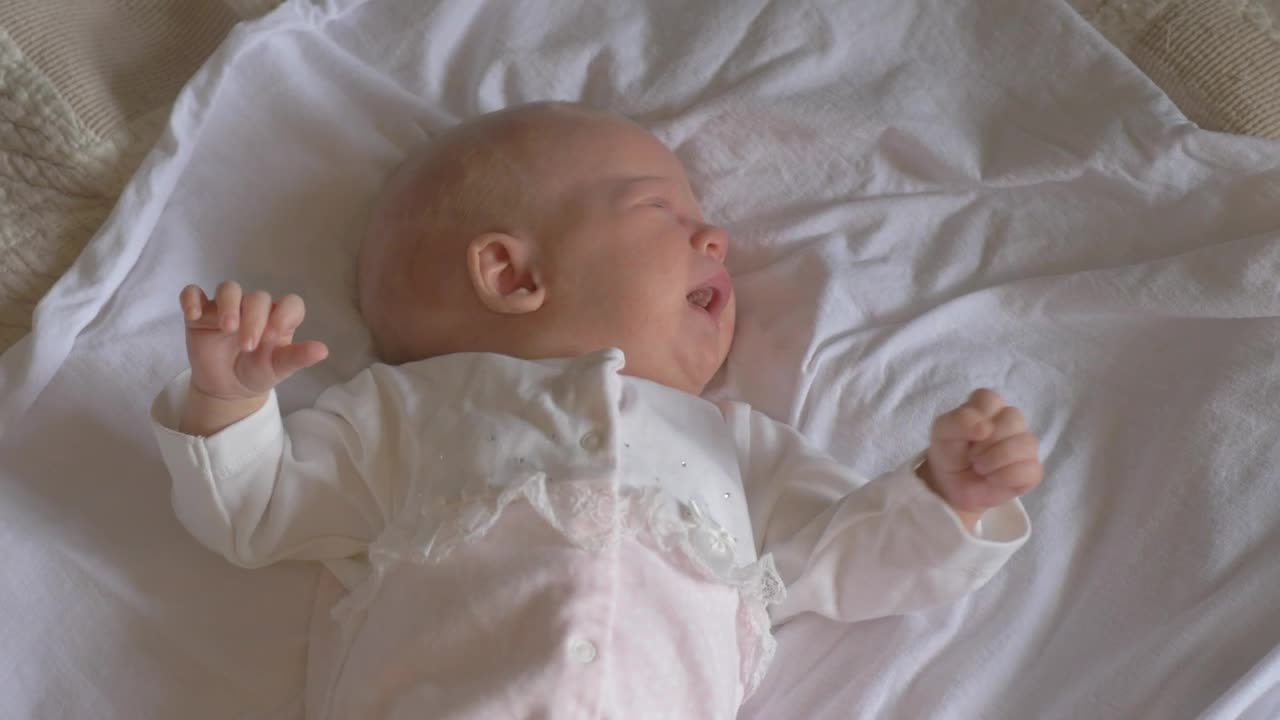 Download Stock Video Baby Girl Crying In Her Sleep Live Wallpaper For PC