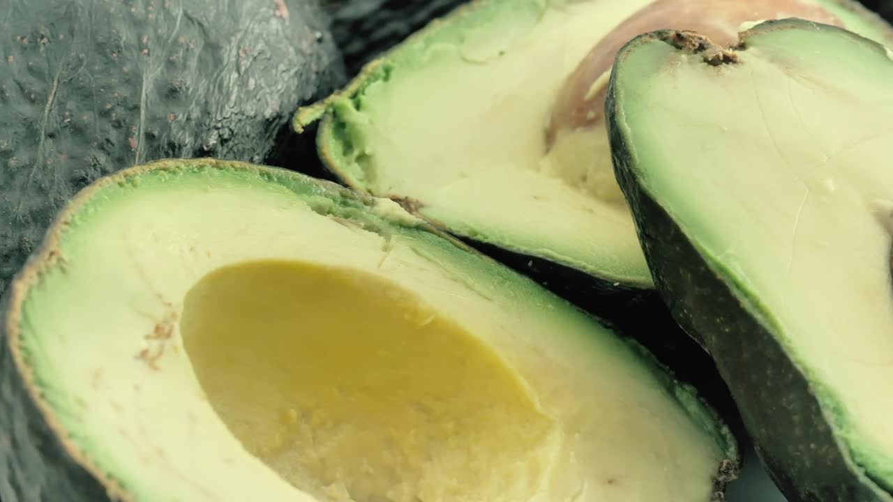 Download Stock Video Avocados Cut In Halves Live Wallpaper For PC