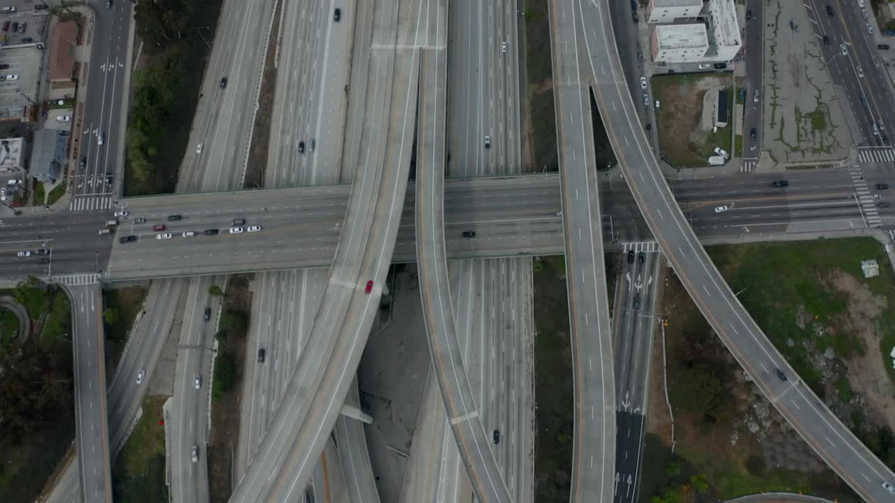 Download Stock Video Avenues And Bridges In La Aerial Shot Live Wallpaper For PC