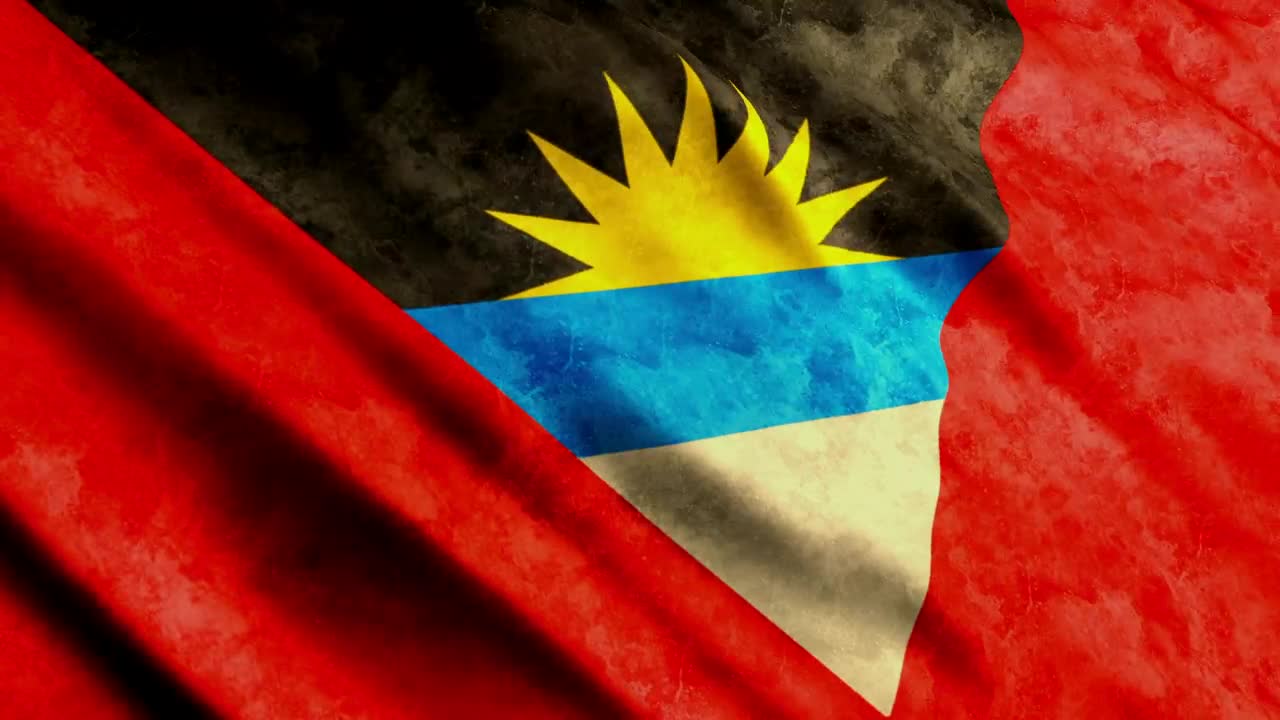 Download Stock Video Antigua And Barbuda Flag Waving Live Wallpaper For PC