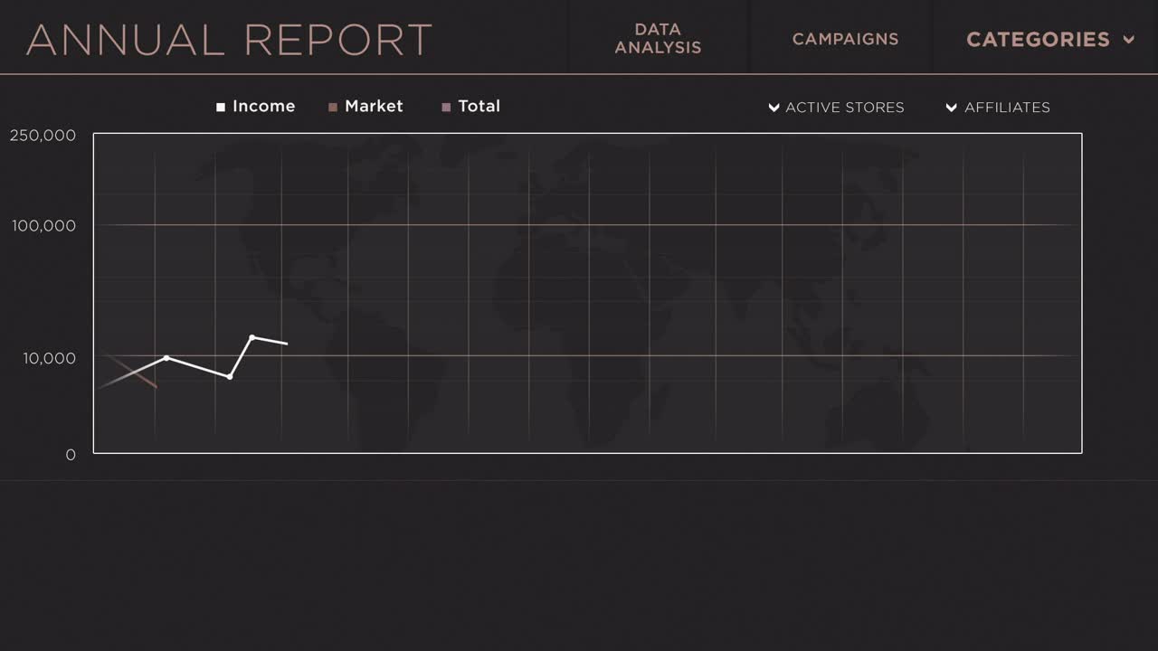 Download Stock Video Animated Growth Chart Data Infographic Live Wallpaper For PC