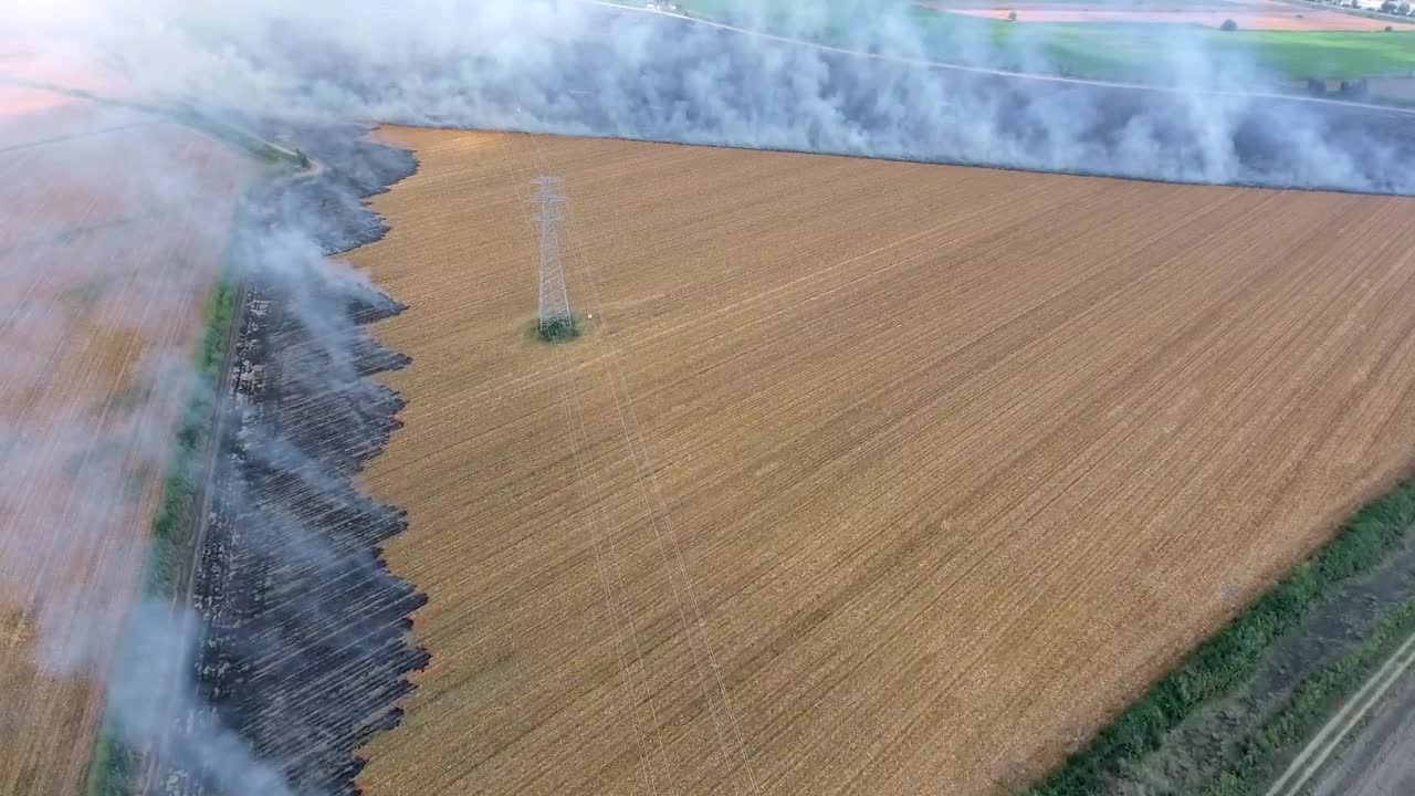 Download Stock Video Agricultural Burning Fields Live Wallpaper For PC