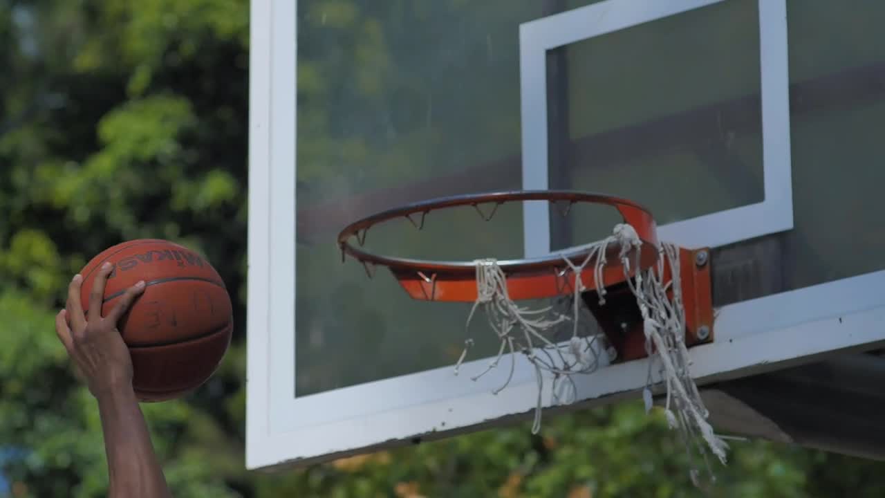 Download Stock Video A Person Doing A Slam Dunk Live Wallpaper For PC