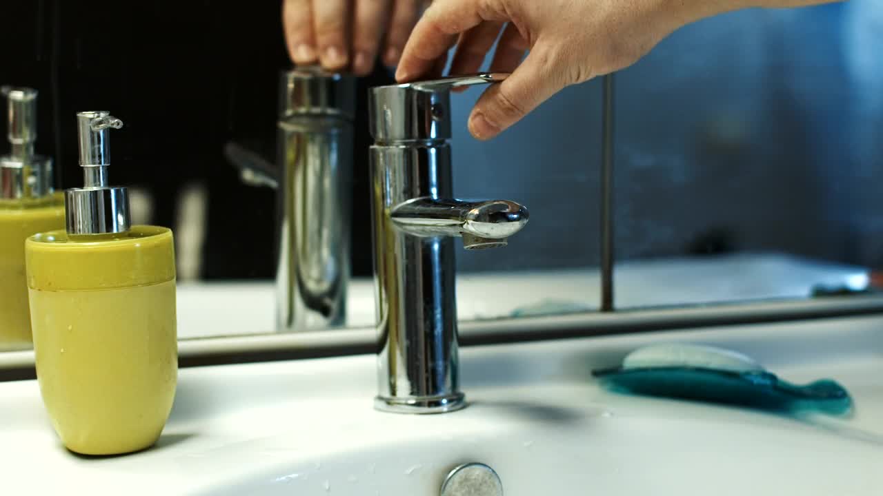 Download Stock Video A Man Washing His Hands In The Bedroom Live Wallpaper For PC