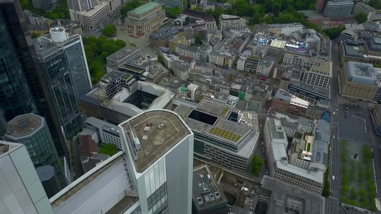 Download Stock Video Buildings And Skyscrapers Seen From An Aerial Tour Live Wallpaper For PC