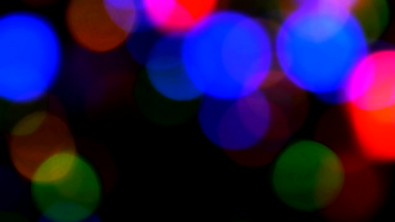 Download Stock Video Bokeh Of Flashing Lights At Night Live Wallpaper For PC