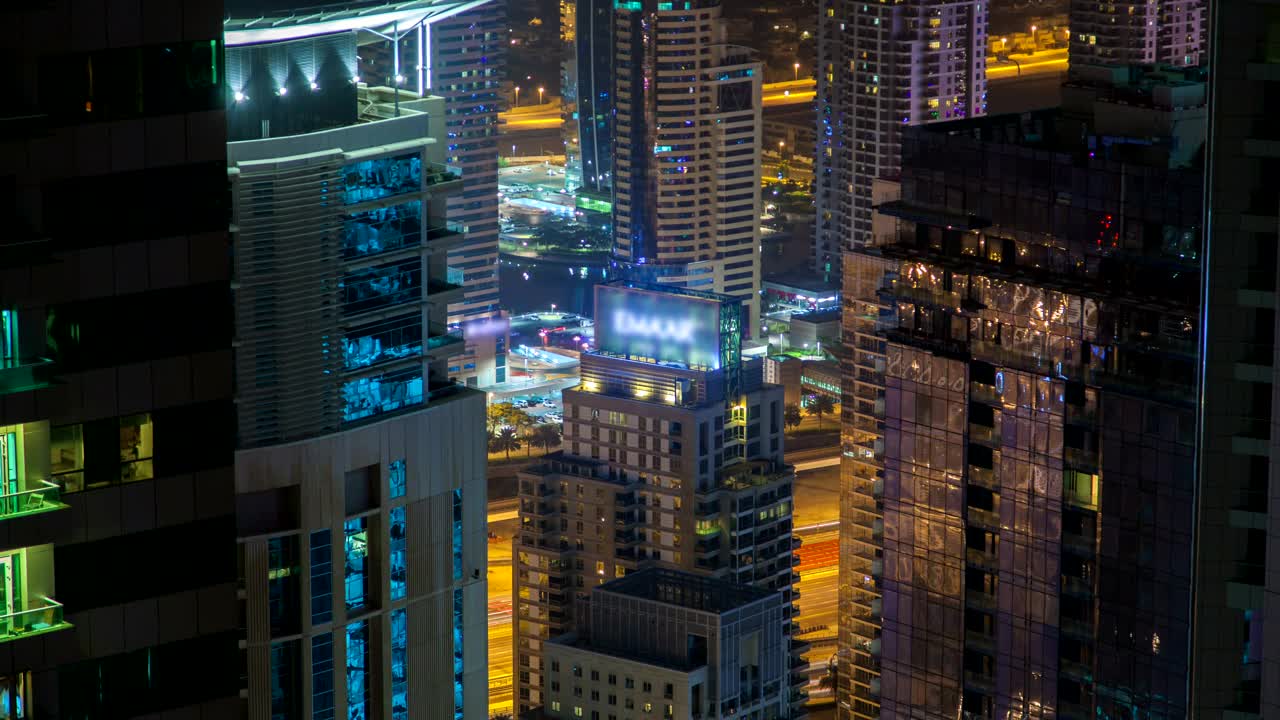 Download Stock Video Billboard In The Top Of A Building In Dubai Live Wallpaper For PC