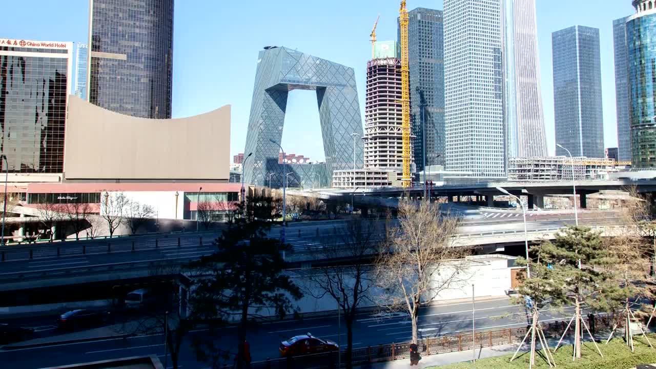 Download Stock Video Beijing Downtown And Roads With Fast Traffic Live Wallpaper For PC