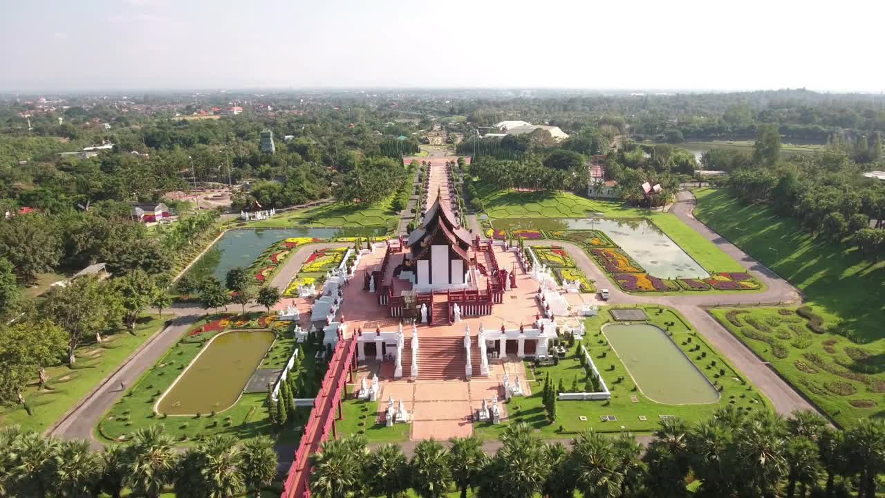 Download Stock Video Beautiful Temple Aerial View Live Wallpaper For PC