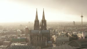 Download Stock Video Beautiful Cathedral In The Stunning German City Live Wallpaper For PC