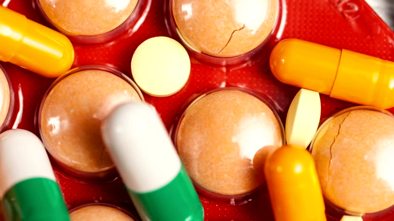 Download Video Stock Closeup Of Prescription Pharmacy Pills Live Wallpaper For PC