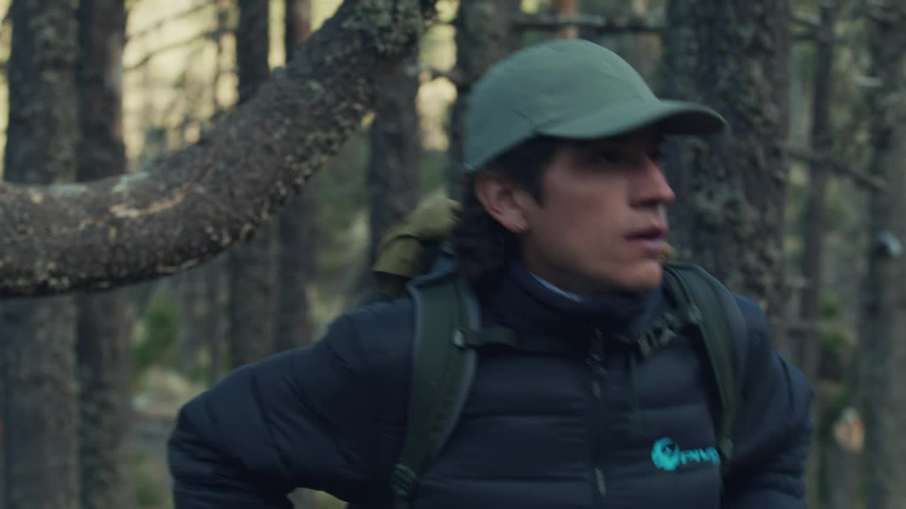 Download Video Stock Close Up To A Hiker In A Forest Live Wallpaper For PC