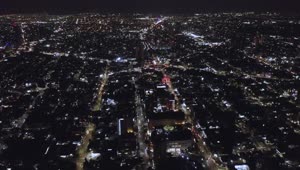 Download Video Stock City Lights From The Air Live Wallpaper For PC