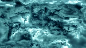 Download Video Stock Cinematic Flying Through Dark Blue Clouds Live Wallpaper For PC