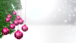 Download Video Stock Christmas Balls In While Its Snowing Live Wallpaper For PC